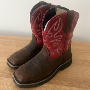 Hytest Western Cowboy Steel Toe Boots